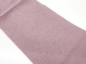 綴れ蜀江文に華紋・唐草模様織出し名古屋帯